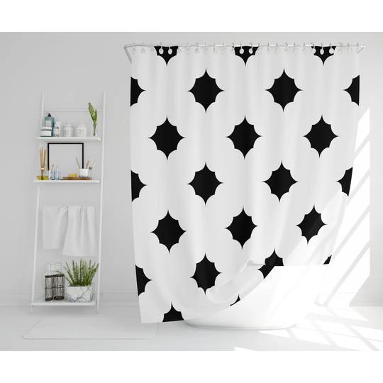 Wigan Polyester Shower Curtain Set
