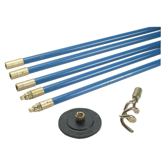BAI1323 Lockfast 3/4in Drain Rod Set - Bailey