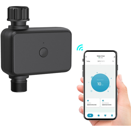 Superseller - Smart bt Watering Timer Hose Faucet Sprinkler Timer with Rain Delay app Remote Control Programmed Automatic Garden Irrigation Controller