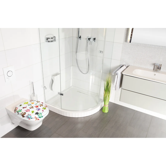 Ellari Elongated Hard Toilet Seat