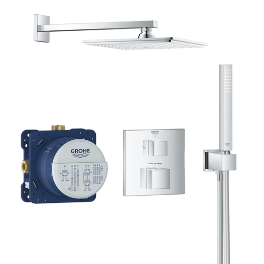 GROHE Grohtherm CubePerfect shower set with Rainshower Allure 230 Chrome 34741000