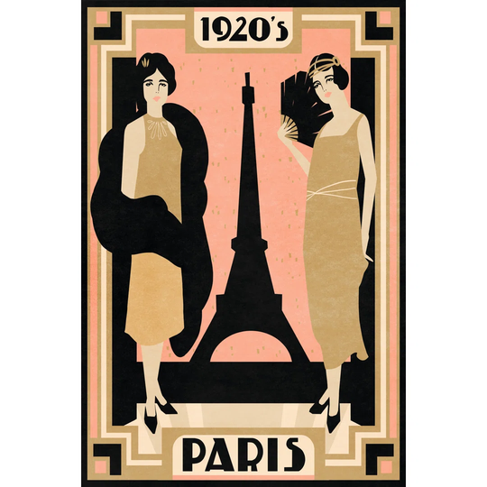 1920's Paris I by Annie Warren - Wrapped Canvas Graphic Art