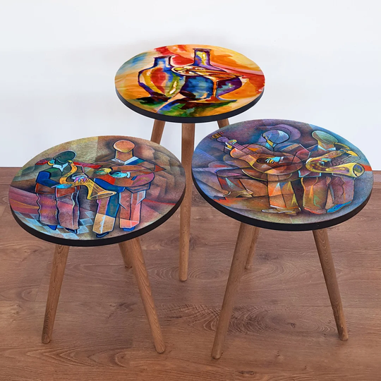 Atencio 3 Piece Nest of Tables