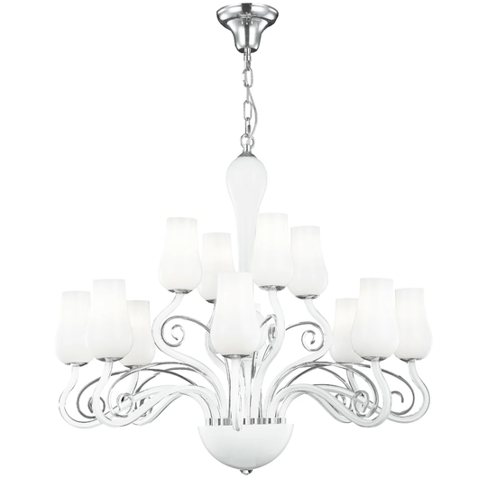 Pedro 12-Light Shaded Chandelier