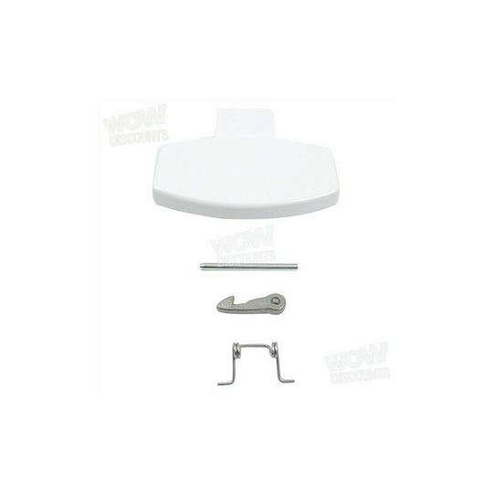 Genuine hotpoint AWM108 BHWD129 BHWD149 Washing Machine White Door Handle Kit - 0