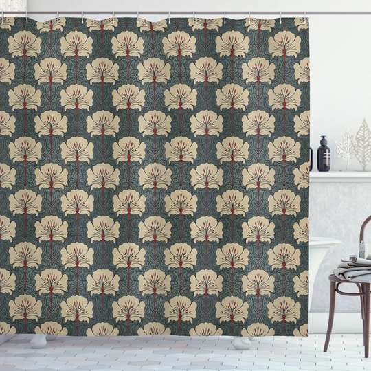 Bertonatti Polyester Shower Curtain Set