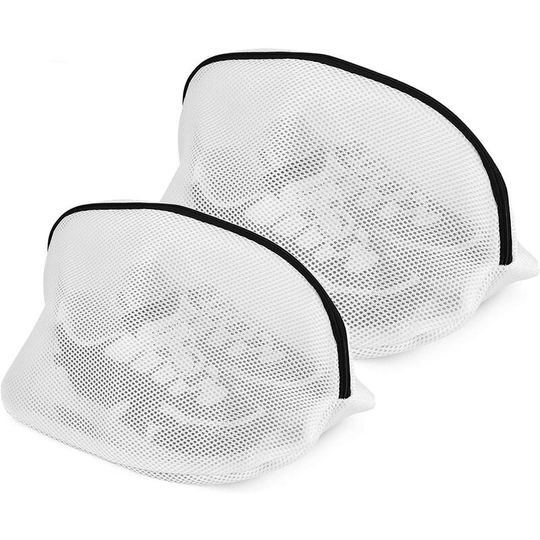 2 Pack Shoe Laundry Bag, Mesh Laundry Bag with Zipper, for Washing Machine, High Quality Mesh Laundry Bag.