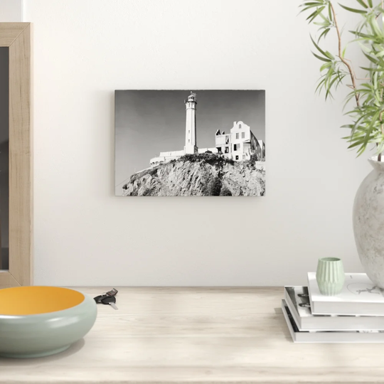 'Architecture Lighthouse Alcatraz, California' Photographic Print