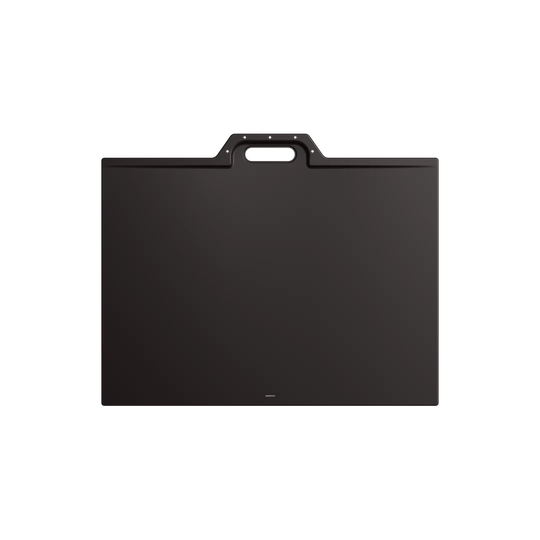 Xetis 1400 x 1000 mm Steel Enamel Shower Tray - Warm Grey