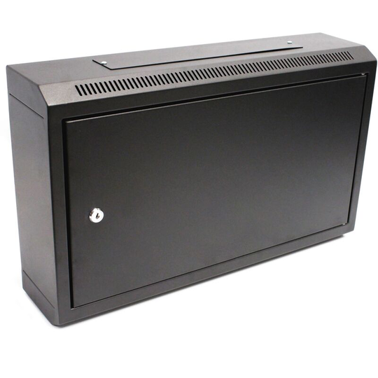 Rackmatic - Server rack cabinet 19 inch 6U 600x150x370mm wallmount with metal door SOHORack