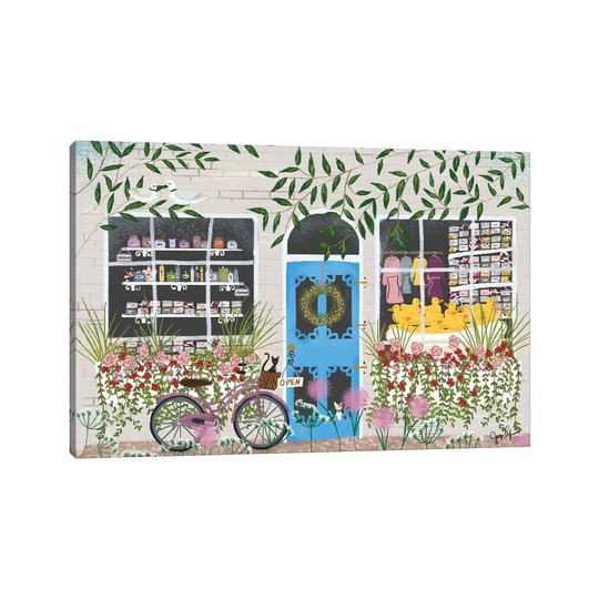 Soapshop Storefront - Print on Canvas