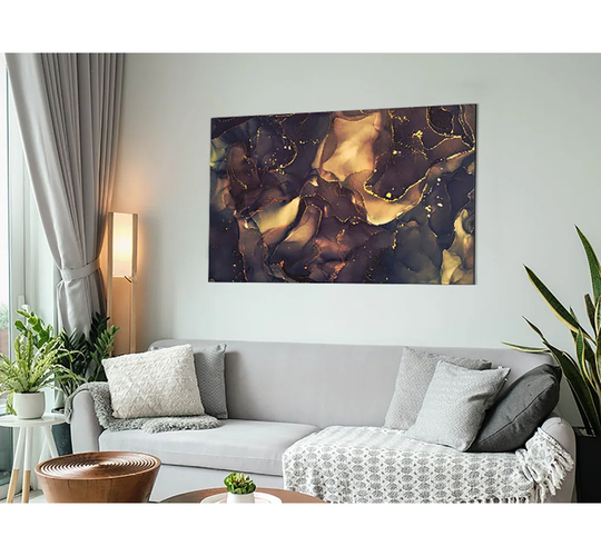 Smokey - Unframed Painting on Metal