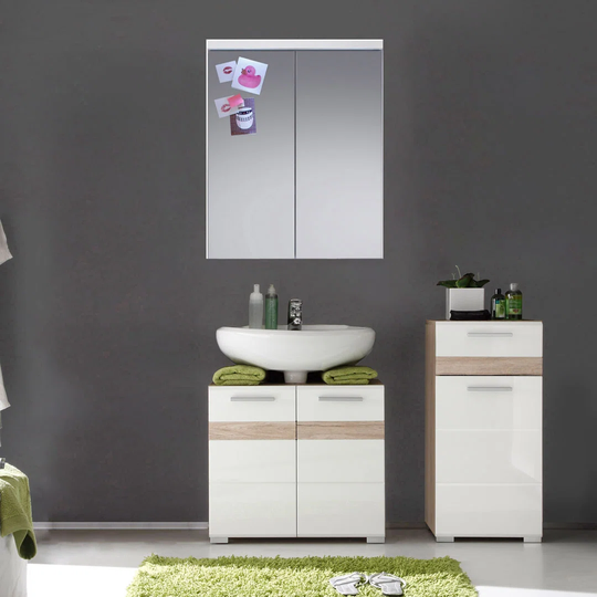 Gvido 3 Piece Bathroom Furniture Suite