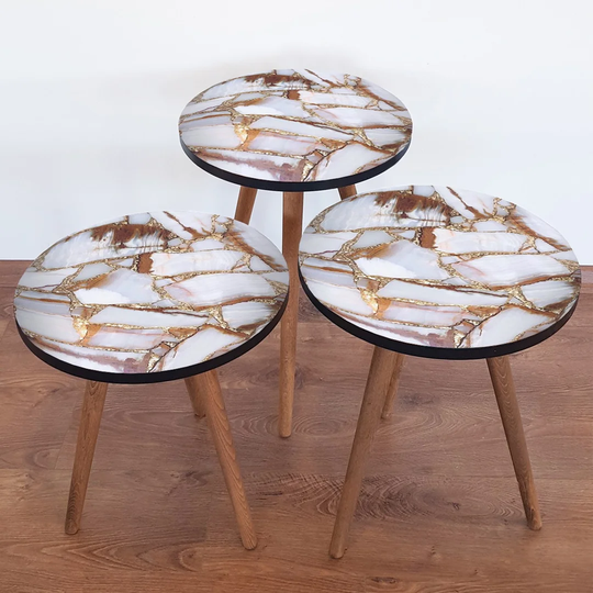 Benites 3 Piece Nest of Tables