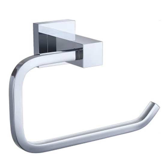Toilet Paper Holder Wall Mount Adhesive Toilet Roll Holder Stainless Steel Toilet Tissue Rack for Bathroom-Style 1