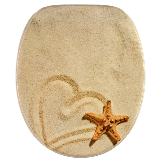 Sandy Elongated Toilet Seat