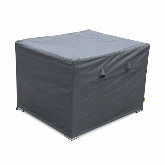 Protective cover for Genova garden armchair - Dark Grey - Water-resistant with polyamide coating - Charcoal grey