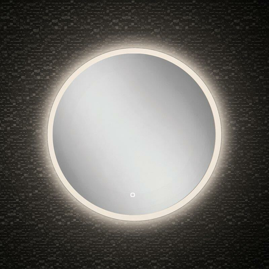 HIB - Sphere 60 led Illuminated Round Mirror - 600mm Wide - 78760000 - Clear