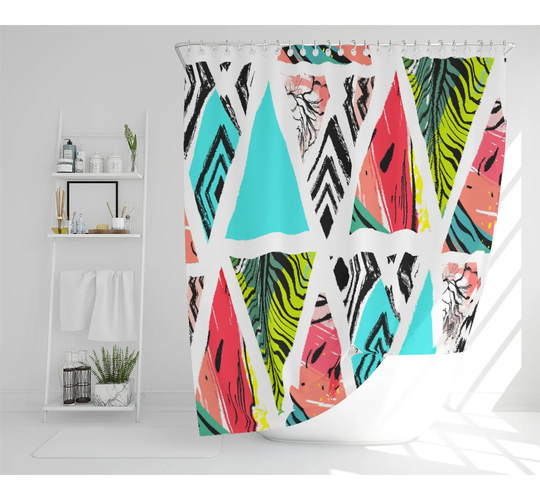 Faticanti Polyester Shower Curtain Set