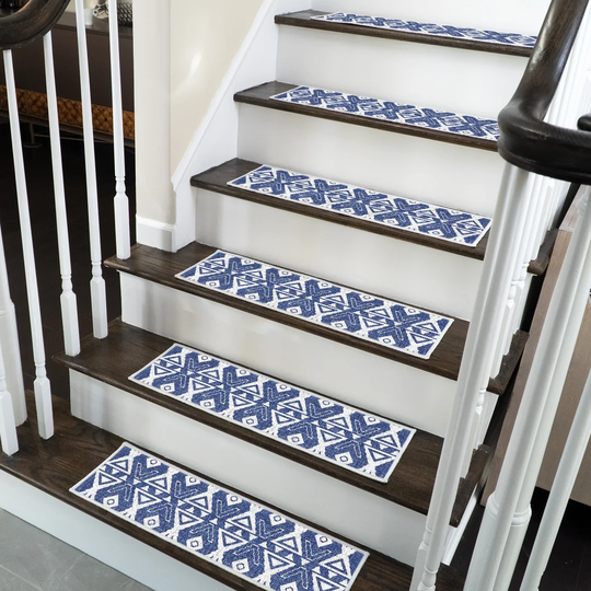 Hairband Design Non-Slip Navy Stair Tread