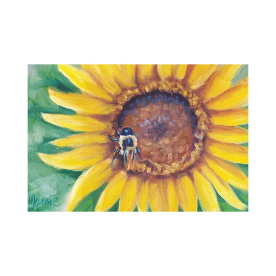 Busy Bee by Marnie Bourque - Wrapped Canvas Art Prints