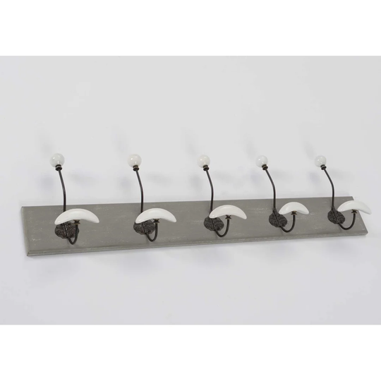 Cordie 5 Hook Wall Mounted Coat Rack