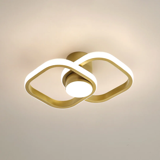 Chailyn 1-Light 28" Led Flush Mount
