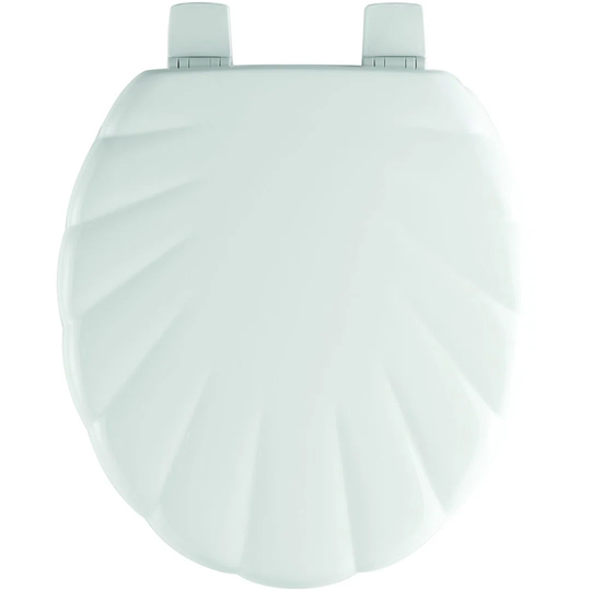 Shell STAY TIGHT Toilet Seat - White, 4.2 Cm*44.6 Cm*36.8 Cm