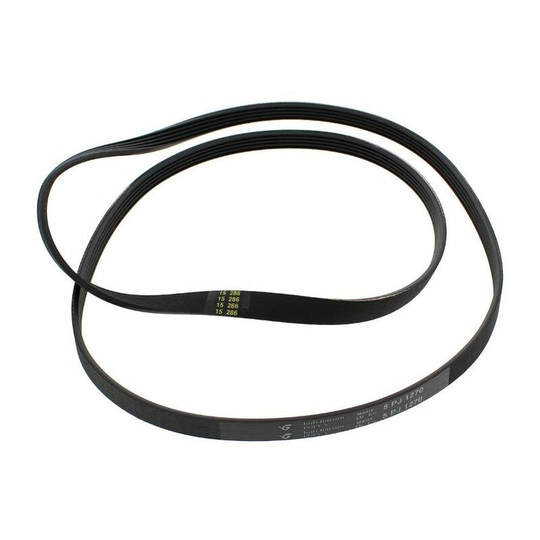 Belt Poly v 1270 Mm for Ariston/Hotpoint/Indesit Washing Machines/Dishwasher