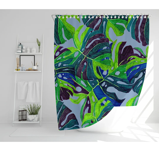 Elkhan Polyester Shower Curtain