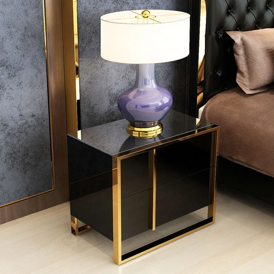 Duboce 2 Drawer Bedside Table