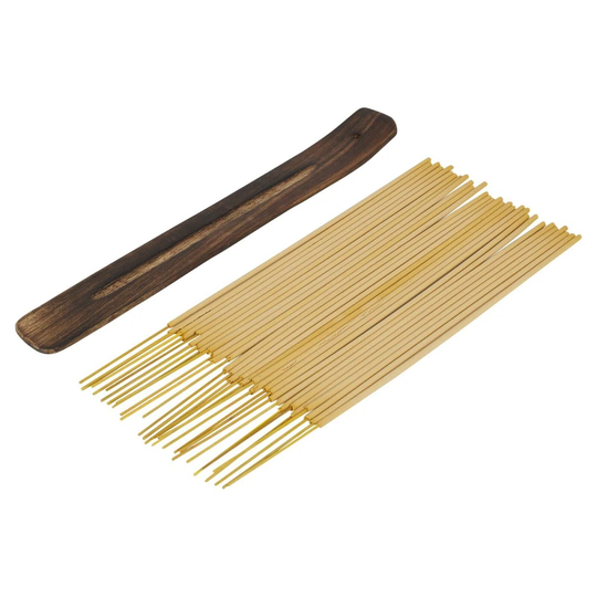 Herulf 30 Piece Citronella Incense Sticks & Holder Set
