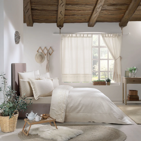 Austin 300 Thread Count 100% Cotton Percale Fitted Sheet