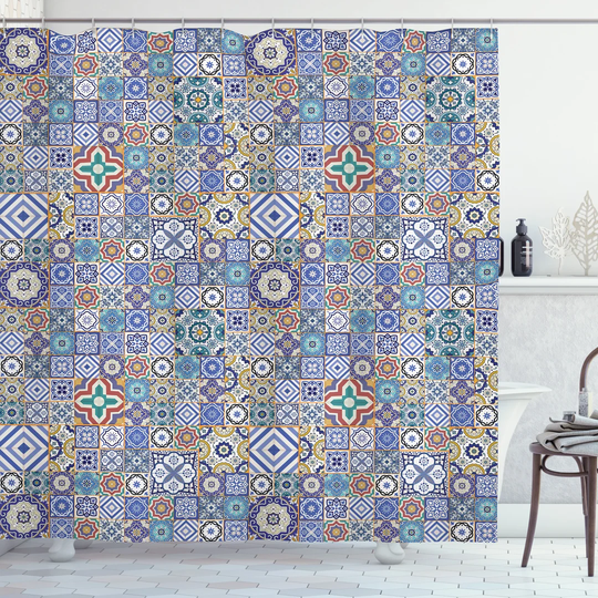 Berdella Polyester Shower Curtain Set
