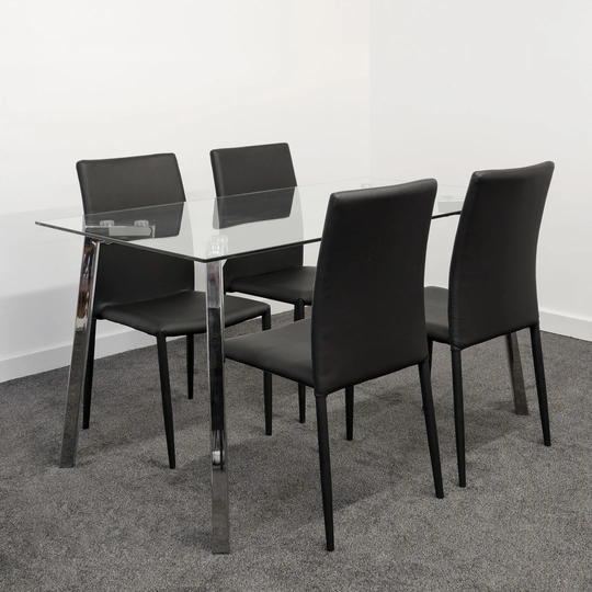 Remillard Dining Set 4 Chairs