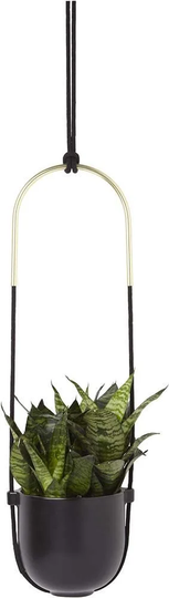 Ceramic Plant Stand Bolo Black