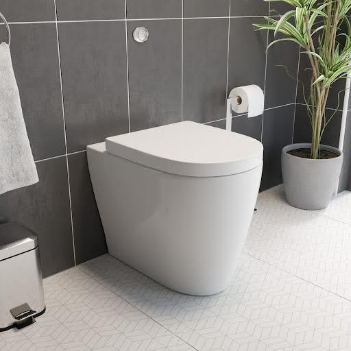 Affine Bordeaux Back to Wall Toilet & Soft Close Seat