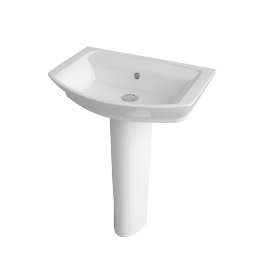 65cm Full Pedestal Sink