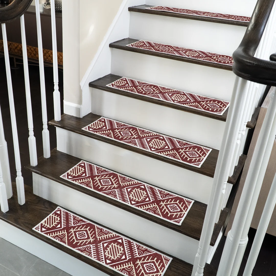 Monument Design Non-Slip Maroon Stair Tread