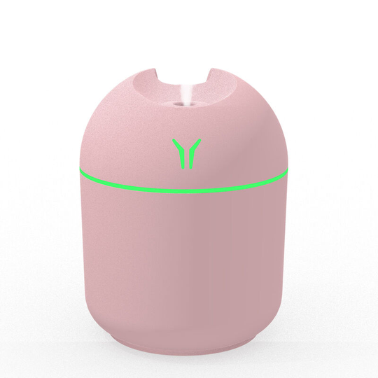 Superseller - Small usb Humidifier, Home Office Desktop Car Humidifier Air Hydration Colorful Ambient Night Light