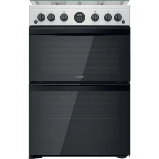 Indesit ID67G0MCX/UK Gas Cooker - Inox