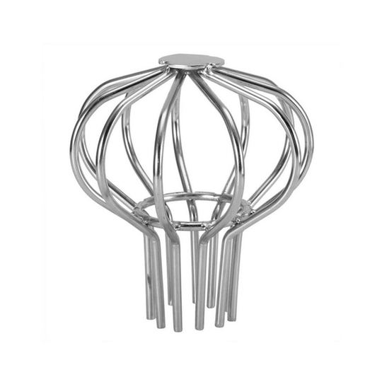 Downpipe Gutter Guard Balloon Filter Strainer Stainless Steel Exterior Roof Filter Net Silver (50 Tubes)