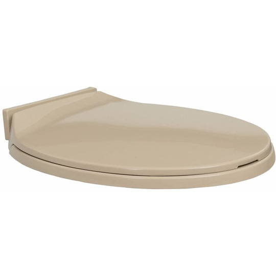Soft-Close Toilet Seat Beige Oval FF145820_UK - Topdeal