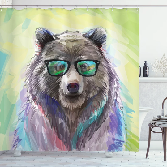 Bende Polyester Shower Curtain Set