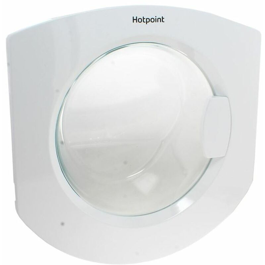 Door Assy White Pw Hotpoint Built In for Hotpoint Washing Machines