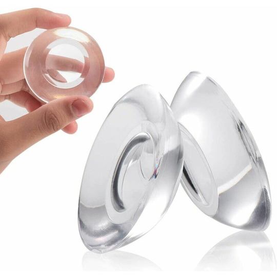 9 Pcs Silicone Door Bumper Wall Protector , Self Adhesive Clear Door Stopper Knob Pads, Soft Reusable Rubber Wall Protectors Shield for Preventing