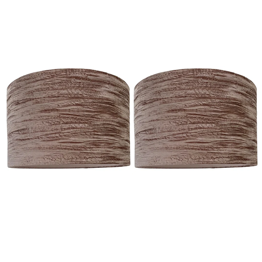 40cm Velvet Drum Pendant Shade