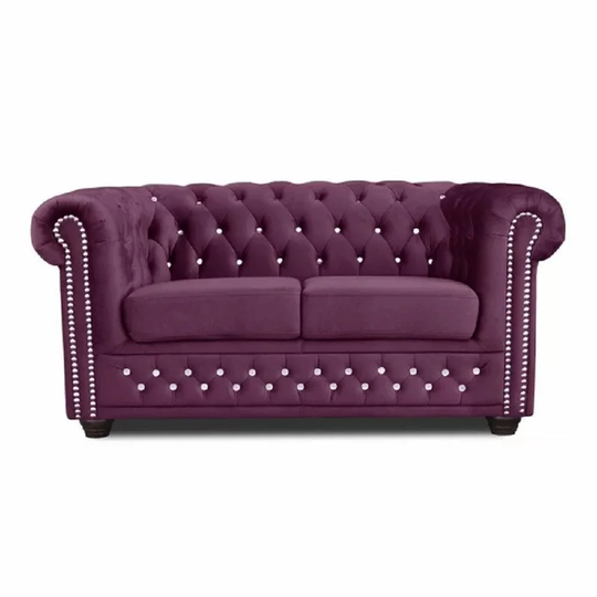 Sade 2 Seater Chesterfield Sofa Bed
