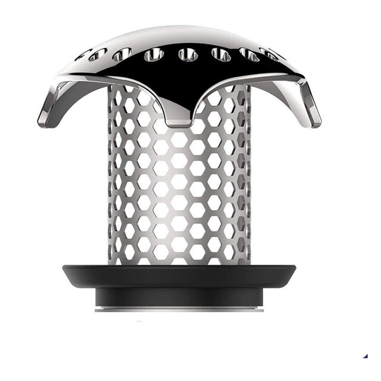 Perleraregb - Tub Filter Hair Catcher Stainless Steel Hair Catcher Drain Filter for Bathtub Assort Drain Sizes from 3.5cm to 4.5cm