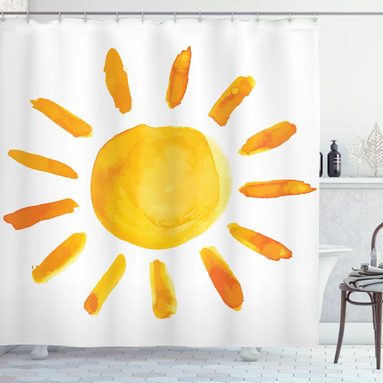 Riker Polyester Shower Curtain